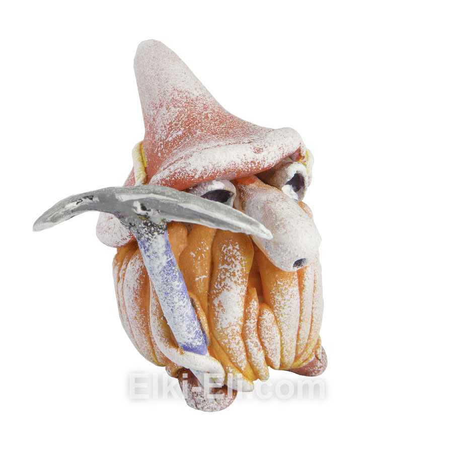 Дизайнерская новогодняя игрушка Тролль Эверест (вид 2), фото