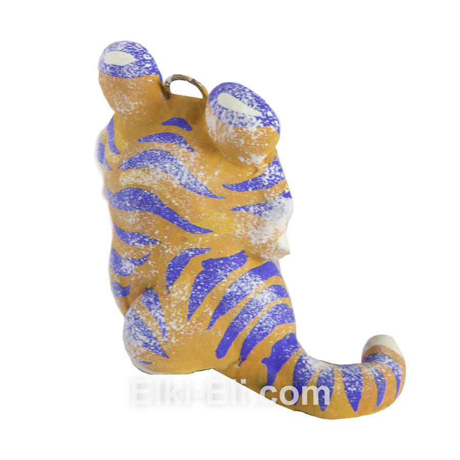 Дизайнерская новогодняя игрушка Тигруль (вид 3), фото