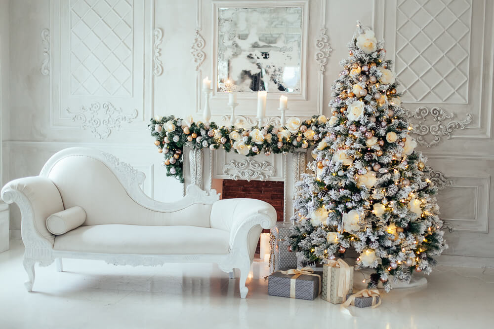 красивая новогодняя елка фото в доме | Дзен