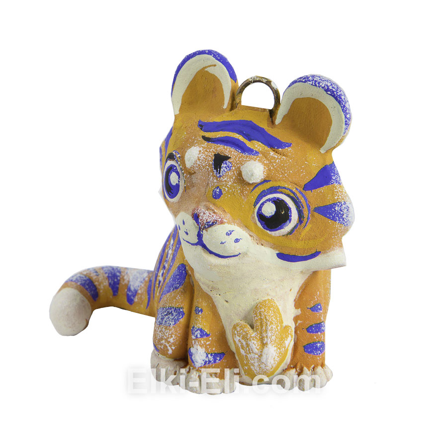 Дизайнерская новогодняя игрушка Тигруль (вид 2), фото