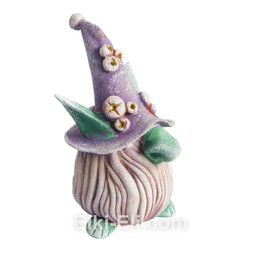 Дизайнерская новогодняя игрушка Тролль-эльф (вид 3), фото