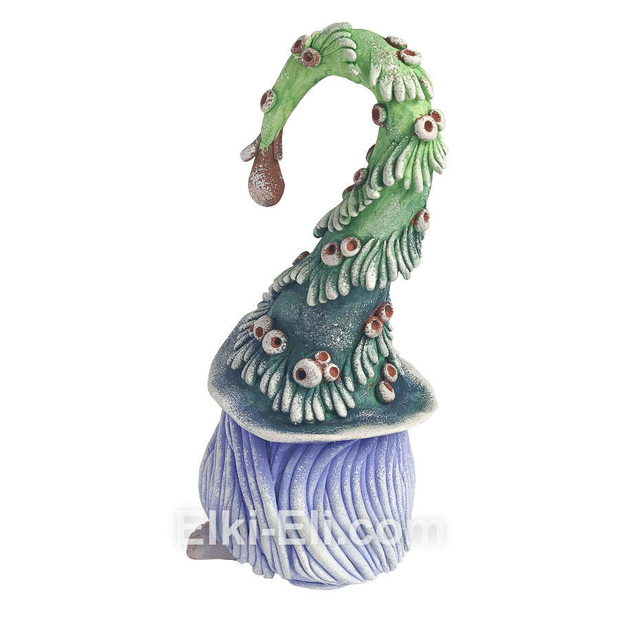 Дизайнерская новогодняя игрушка Тролль елка (вид 2), фото