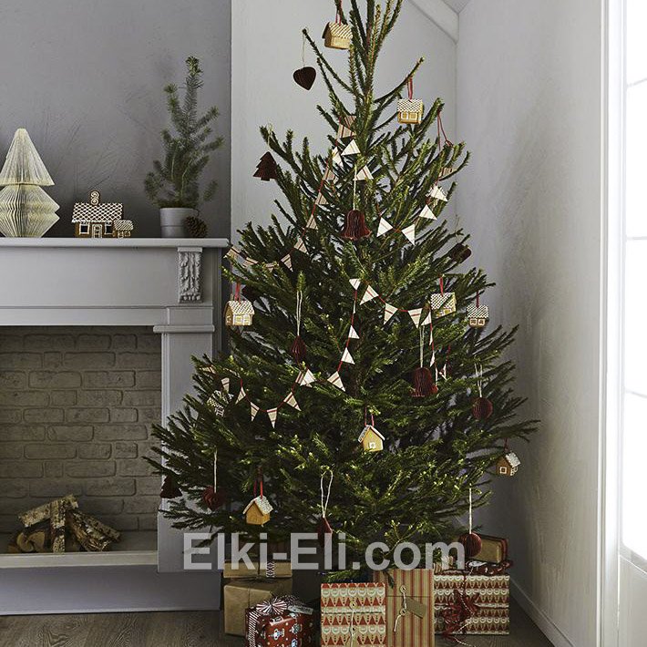 Новогодняя ель удмуртская в интерьере