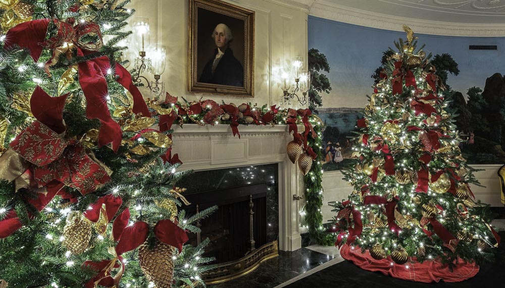 Новогодние пихты фрайзера в Белом Доме