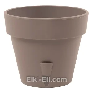 Кашпо «Латина» (шаде) с системой дренажа и уровнем воды, фото