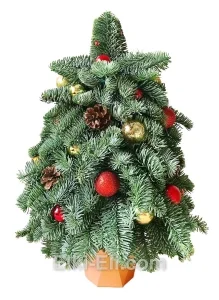 Елочка из лапника «Новый год», фото Елочка из лапника «Новый год», фото