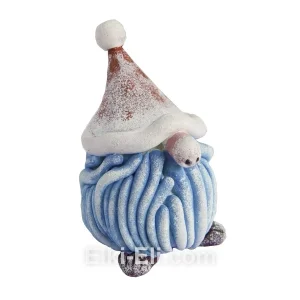 Дизайнерская новогодняя игрушка тролль Мороз, фото