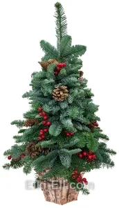 Елочка из лапника «Зима», фото Елочка из лапника «Зима», фото