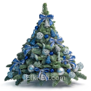 Елочка из лапника «Морозная сказка», фото