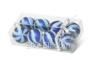 Набор новогодних игрушек №7 (синий), фото