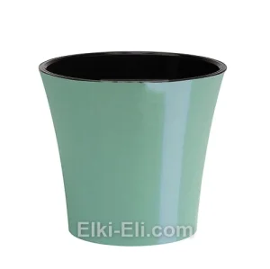 Кашпо «Арте» (нефрит) с системой дренажа, фото