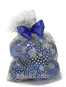 "Рождественский мешочек" синие, фото