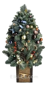 Елочка из лапника «Рождественская», фото Елочка из лапника «Рождественская», фото