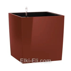 Кашпо «Lechuza CUBE» (красный), фото