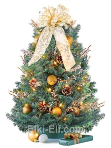 Елочка из лапника «Новогоднее чудо», фото