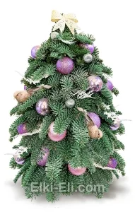 Елочка из лапника «Фиолет», фото Елочка из лапника «Фиолет», фото
