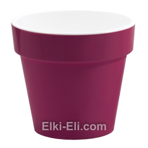 Кашпо «Порто» (фуксия), фото Кашпо «Порто» (фуксия), фото