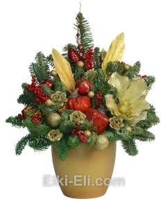 Композиция "Рождественский подарок", фото