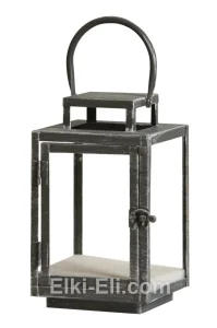 Подсвечник Серебристый "Фонарь"., фото