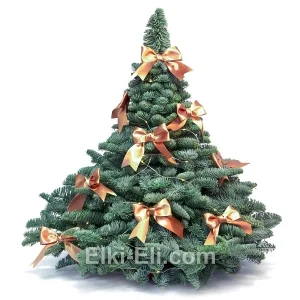 Елочка из лапника «В Бантиках», фото Елочка из лапника «В Бантиках», фото