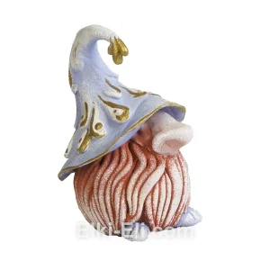 Дизайнерская новогодняя игрушка тролль Сказочник, фото
