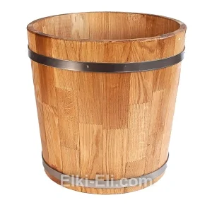 Кадка дубовая 20 - 27 л, фото