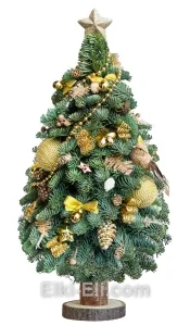 Елочка из лапника «Золото», фото Елочка из лапника «Золото», фото