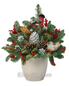 Композиция "Снегирь", фото