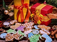 Имбирное печенье на новогоднюю елку